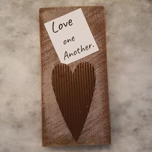 Handmade Barnwood Plaque